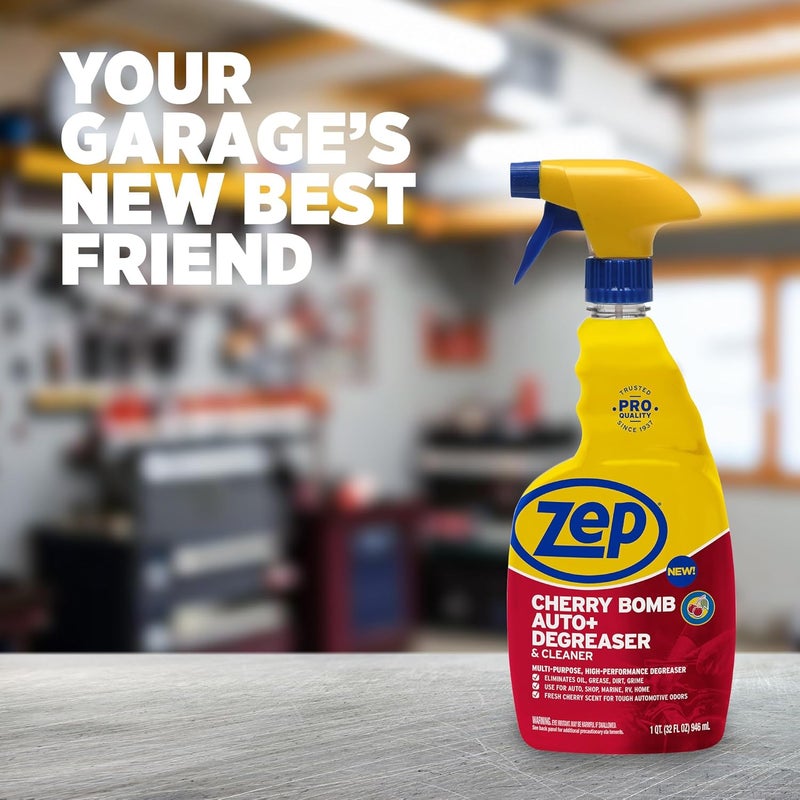 Zep منظف ومزيل دهون شيري بوم أوتو+ - للسيارات، البحرية، المركبات الترفيهية، والمنزل - 32 أونصة - Image 5